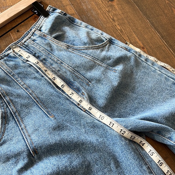 ASTR THE LABEL WASH HIGH WAIST DENIM  M - Picture 9 of 11